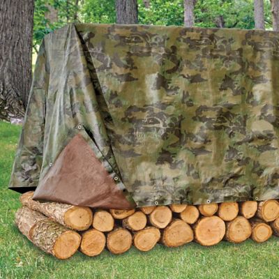 Camouflage Woven Tarps