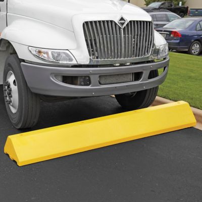 Truck Parking Stops Skid Lot - 8', Plastic