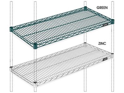 Epoxy Wire Shelving Additional Shelves in Stock - ULINE.ca
