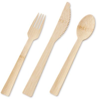 Uline Bamboo Utensils