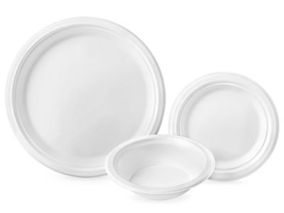 Assiettes et bols compostables