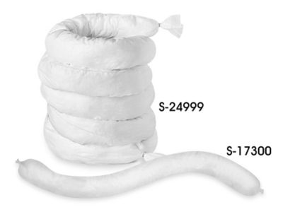Remblais tubulaires absorbants pour huile seulement