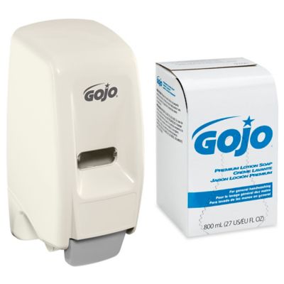 GOJO<sup><small>MD</small></sup> – Distributeur de savon liquide avec bouton-poussoir