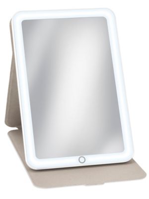 Miroir de voyage lumineux