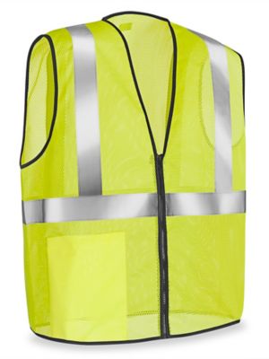 Zipper Hi-Vis Safety Vest