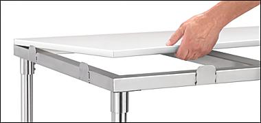 Poly Top Worktables