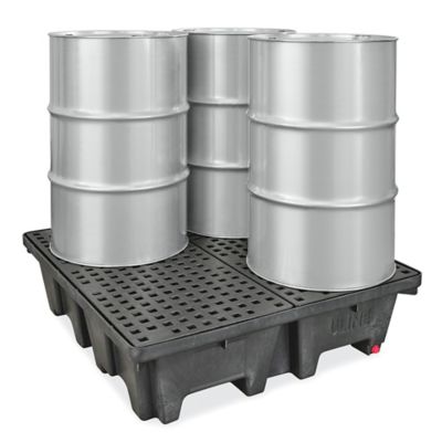 Black Spill Containment Pallets
