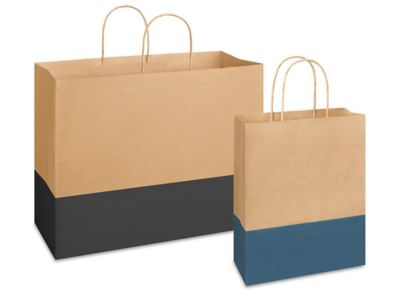 Sacs de magasinage en papier tendance