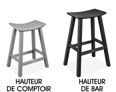 Tabourets de style selle