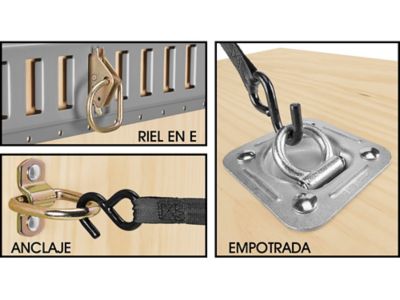 Anillos en D para Correas de Carga