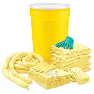 Ensemble en cas de déversements de matières dangereuses – Baril de 55 gallons
