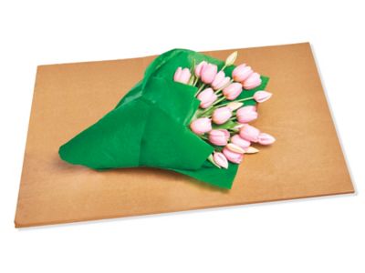 Wax Floral Tissue Paper