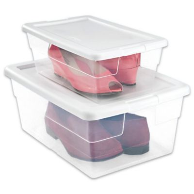 Plastic Storage Container - 23 x 16 x 6, 28 Quarts S-18822 - Uline