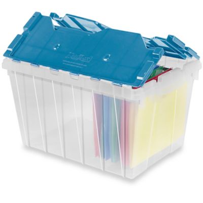 Plastic Storage Container - 23 x 16 x 6, 28 Quarts S-18822 - Uline