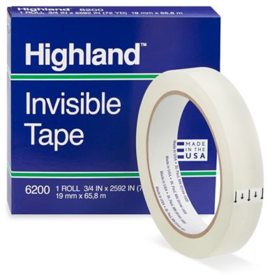 3M 6200 Highland<sup><small>MC</small></sup> – Ruban adhésif transparent