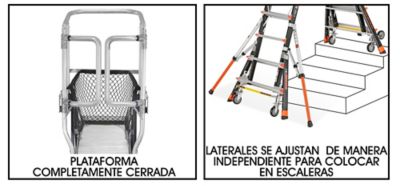 Escaleras con Jaula de Seguridad