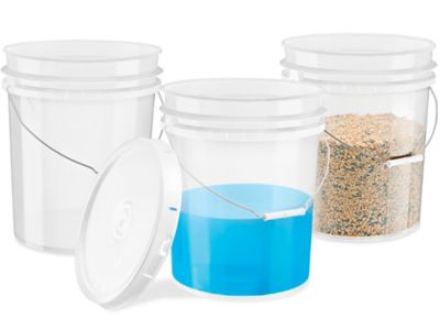 Clear Plastic Pail