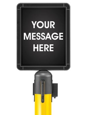 Outdoor Crowd Control Signs