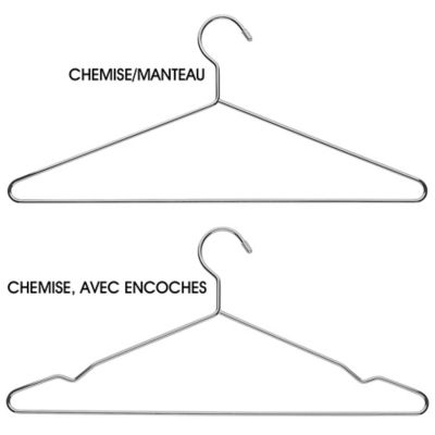 Cintres en métal