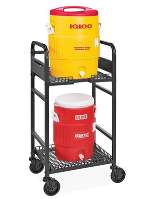 Chariot pour glacière fontaine