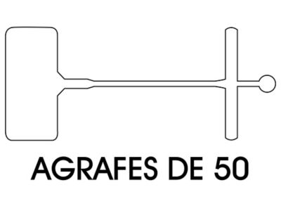 Attaches en plastique