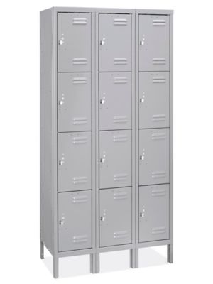 Uline Four Tier Assembled Lockers