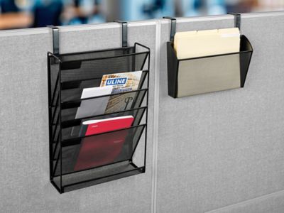 Wire Mesh Wall-Mount File Organizers