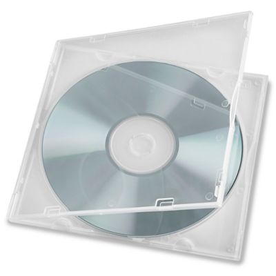 Plastic CD Case, Square Plastic CD Cases in Stock ULINE