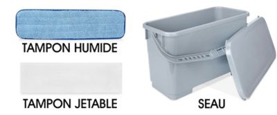 Système de vadrouille en microfibre