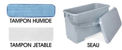 Système de vadrouille en microfibre