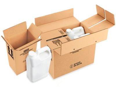 Estuches para Envío de Botellas, Cajas de Cartón para Vinos, Cajas para  Envíos para Cervezas en Existencia - ULINE