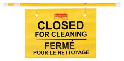 Trilingual Hanging Sign