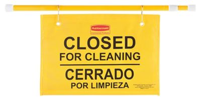 Trilingual Hanging Sign