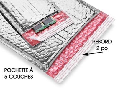 Sacs à bulles protecteurs antistatiques