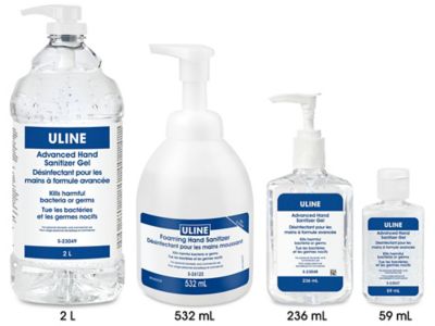 Uline – Désinfectant pour les mains