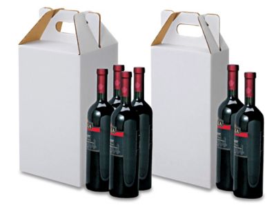 Cajas para Envíos de Botellas de Vino - Paquete para 2 Botellas S-5810 -  Uline