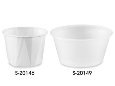 1 Oz Cups, 2 Oz Cups, Souffle Cups, Portion Cups in Stock - ULINE