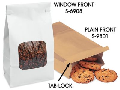 Sweetude 400 Pcs Paper Cookie Bags Bulk 5 x 7 Inch Disposable