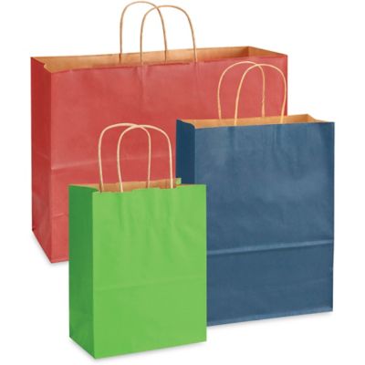 Plastic Shopping Bags, Merchandise Bags in Stock - ULINE - Uline