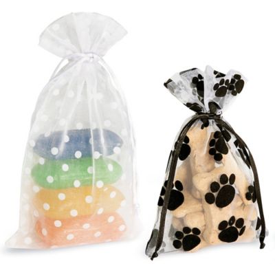 Uline best sale organza bags