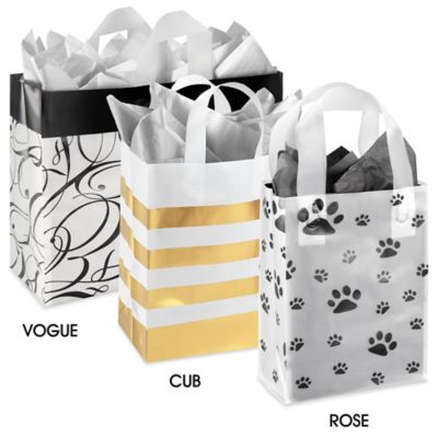 Printed Frosty Shoppers