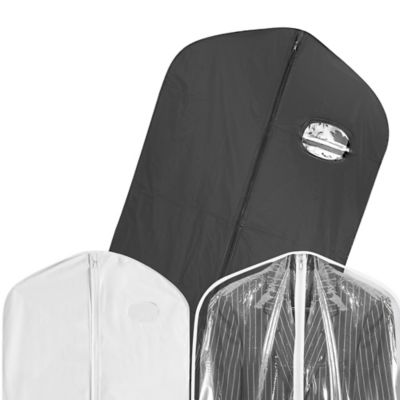 Vinyl Zippered Garment Bags - 24 x 54, White S-14314W - Uline