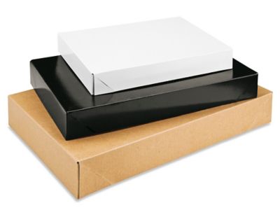 Caja de camisa para hombres Caja superior para mujer, cajas de regalo,  cajas de envoltura de ropa, cajas de regalo con tapas, 100 piezas (blanco)