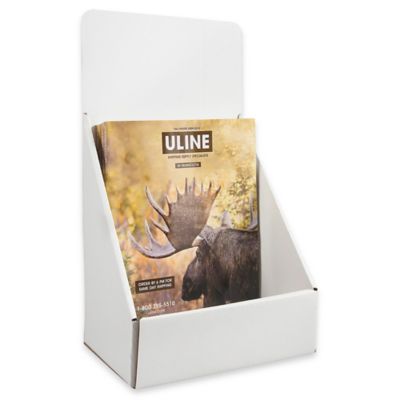 Boîtes à pizza vierges – 14 x 14 x 2 po, blanc S-17593 - Uline