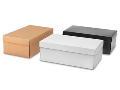 Shoe Boxes - 14 x 8 x 5, Kraft S-10586K - Uline