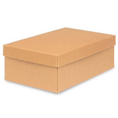 Cajas con Tapa Transparente y Base Kraft - 7 3/8 x 5 3/8 x 1, 187 x 137 x  25 mm S-21241 - Uline