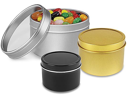 Metal Tins, Candle Tins, Tin Containers, Candy Tins in Stock - ULINE