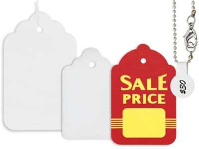 Jewelry Tags, Merchandise Tags, Ring Tags in Stock - ULINE