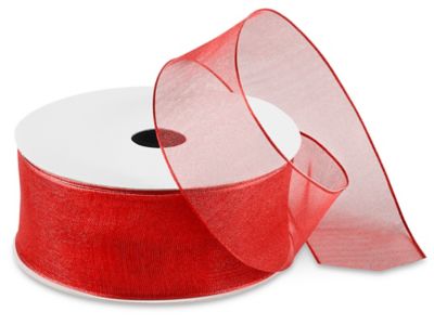 Wired Organza Ribbon in Stock - ULINE.ca