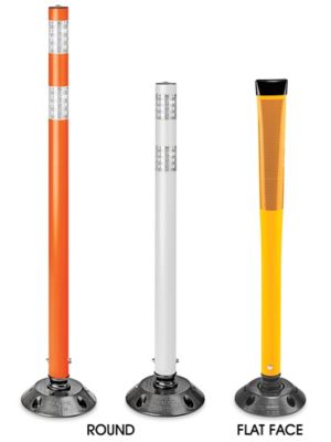 Flexible Delineator Post, Flexible Bollards in Stock ULINE.ca